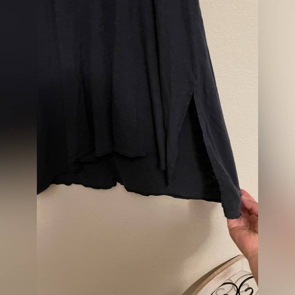 Chic Black Long Sleeve Women's Top size L - Picture 4 of 10